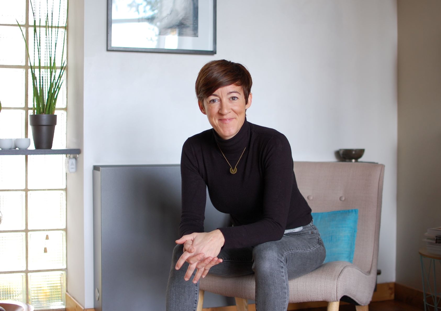 Laure Rousselet architecte d'interieur Bron fauteuil années 50