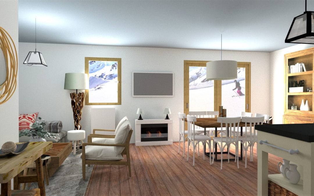 Appartement style chalet