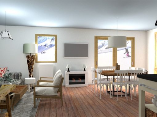 Appartement style chalet