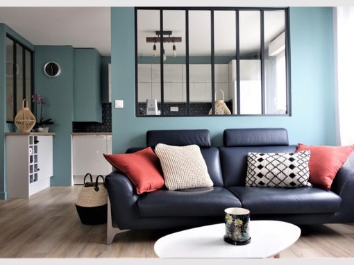 Fin des travaux de rénovation et transformation totale chez Céline et Thomas!