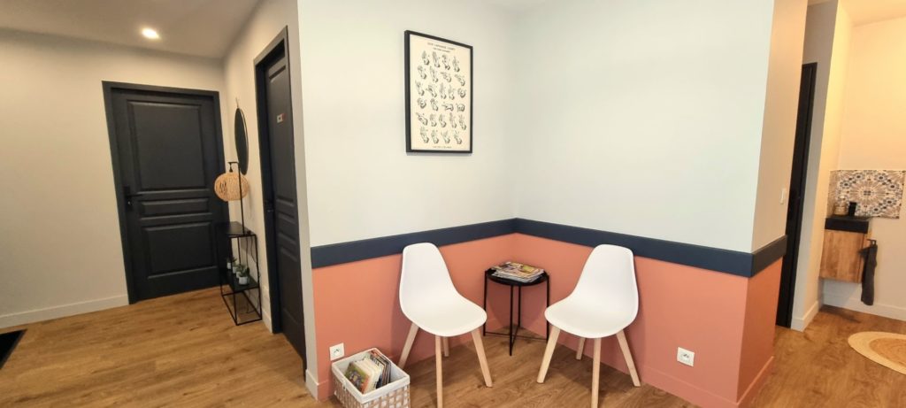 exemple de salle d'attente par architecte d'interieur